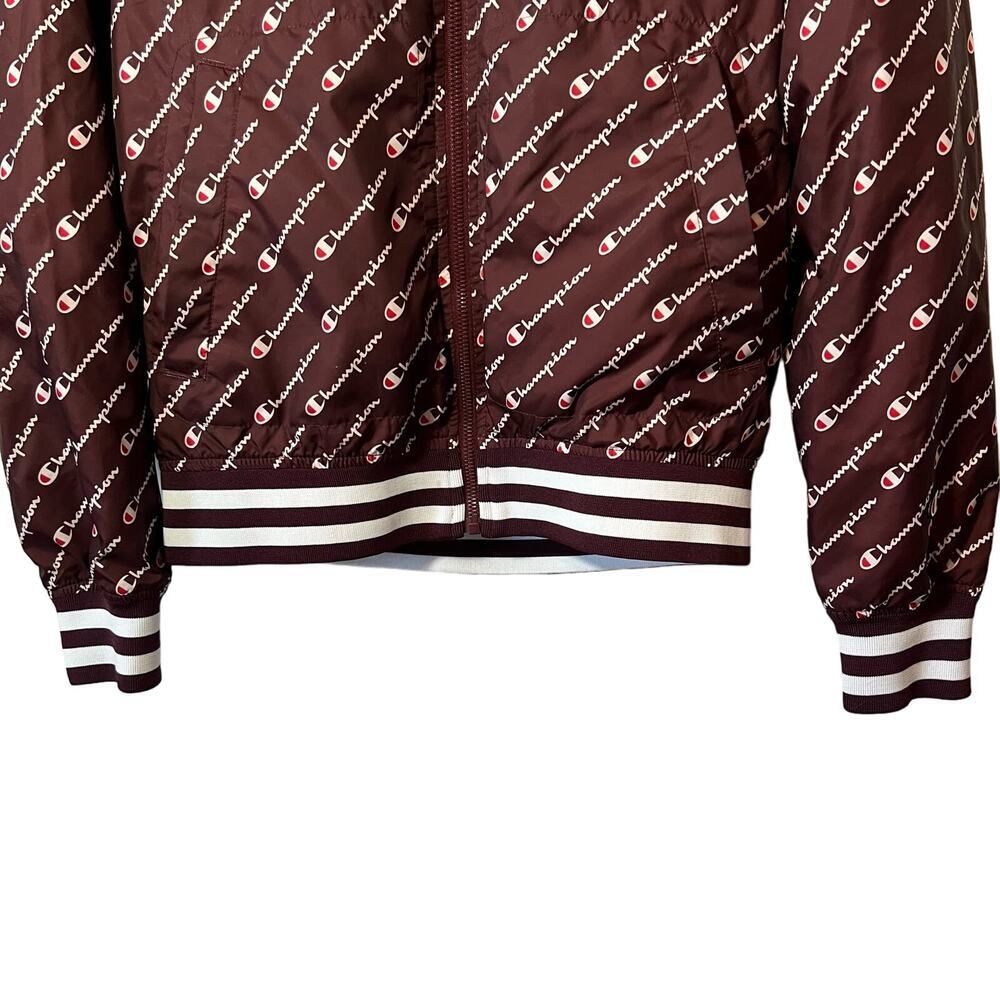 Champion Diagonal Script Satin Varsity Baseball M… - image 5